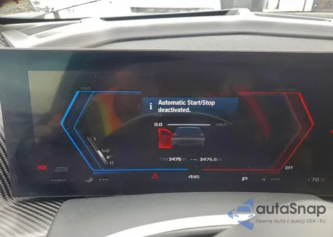 2025 BMW Xm z USA, uszkodzony, nr VIN 5YM23CS06S9Z37228